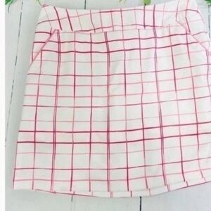 NWT Adidas Skirt Women’s Pink and White Golf Climacool Skort